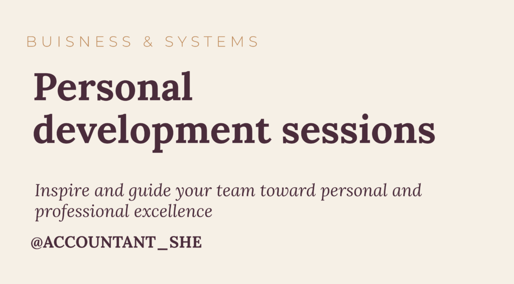 How to hold personal development sessions with your team