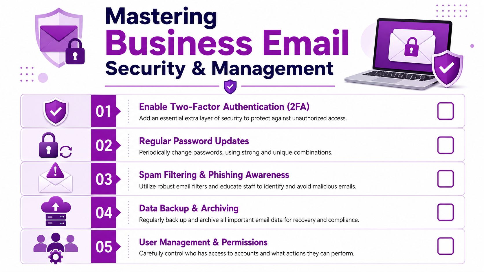 Securing and Managing Your Business Email