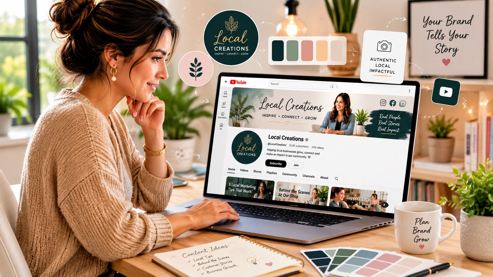 Branding Your Page to Build Local Trust